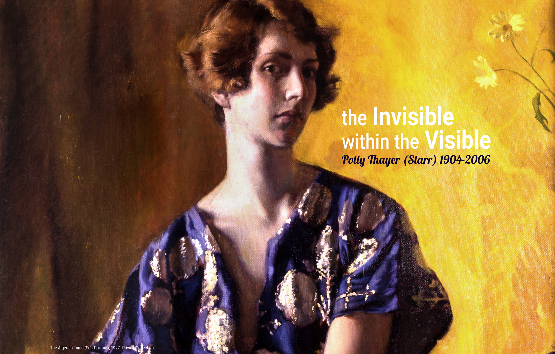 The Algerian Tunic (Self-Portrait), 1927. Private Collection.